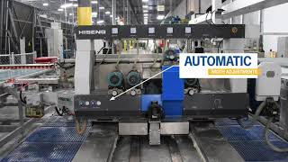 Automated Glass Double Edging Machine From HHH Equipment Resources