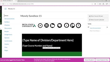 Cleaning up Course Navigation