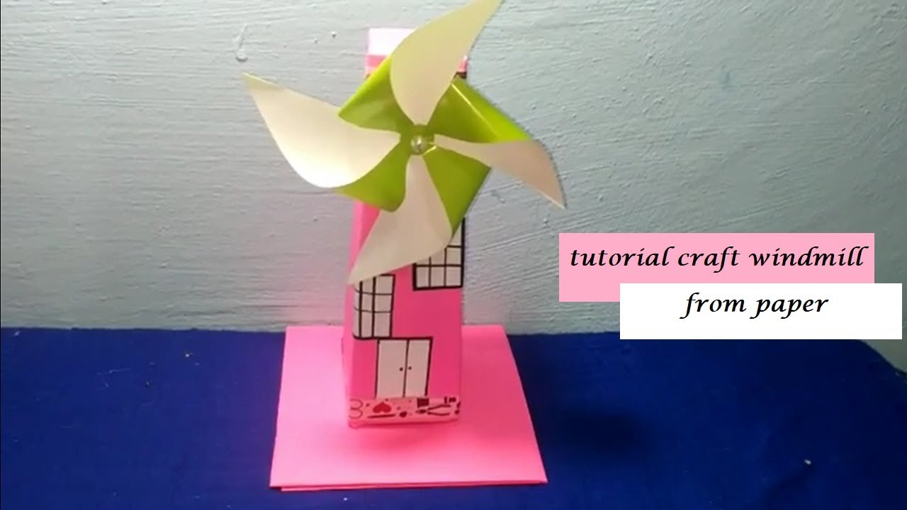 Cara Membuat Kincir Angin Youtube Dont Forget To Subscribe Kincir Angin Seni Origami Kreatif