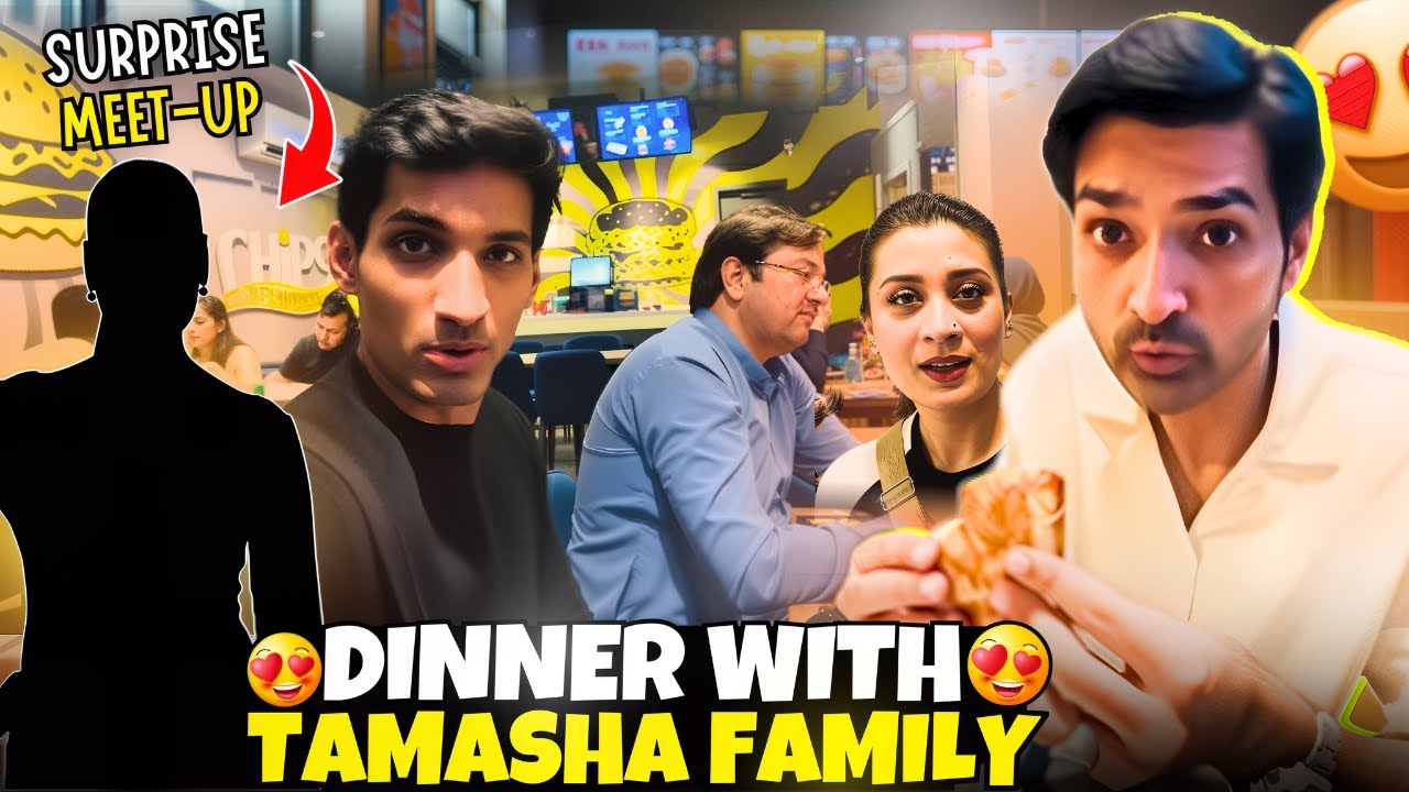 Dinner with Tamasha Contestants 😍 | Kis Kis Se Hui Mulakaat? | Ahmer Hussain