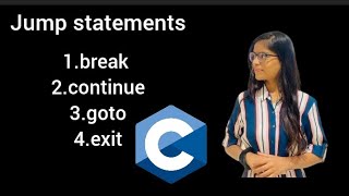 Jump statements in c language ✅🔥✌️ by khushbu mam ✅👍✌️🔥#cprogramminginhindi #cprogramming