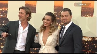 Brad Pitt, Leonardo DiCaprio, Margot Robbie 'Once Upon a Time in Hollywood' LA premiere