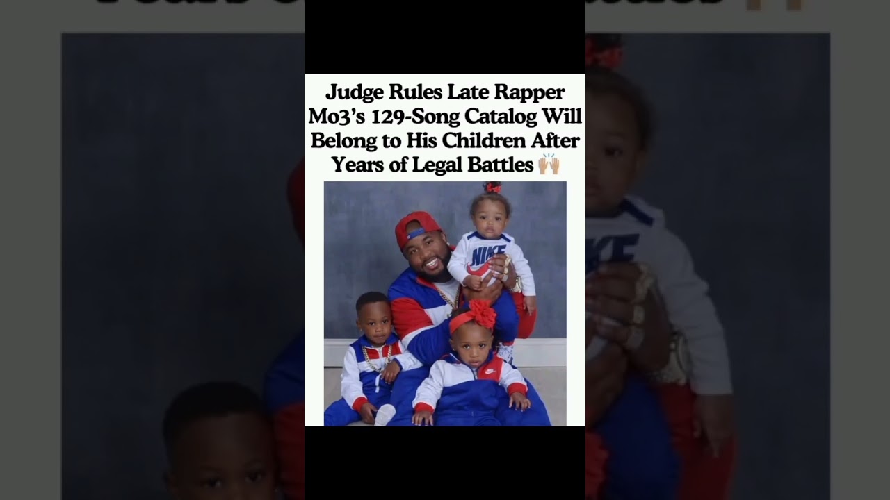 “Judge Awards Mo3’s 129 Songs To His Children 😳⚖️” 