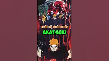 Điểm Danh Toàn Bộ Các Thành Viên Akatsuki Và Sức Mạnh