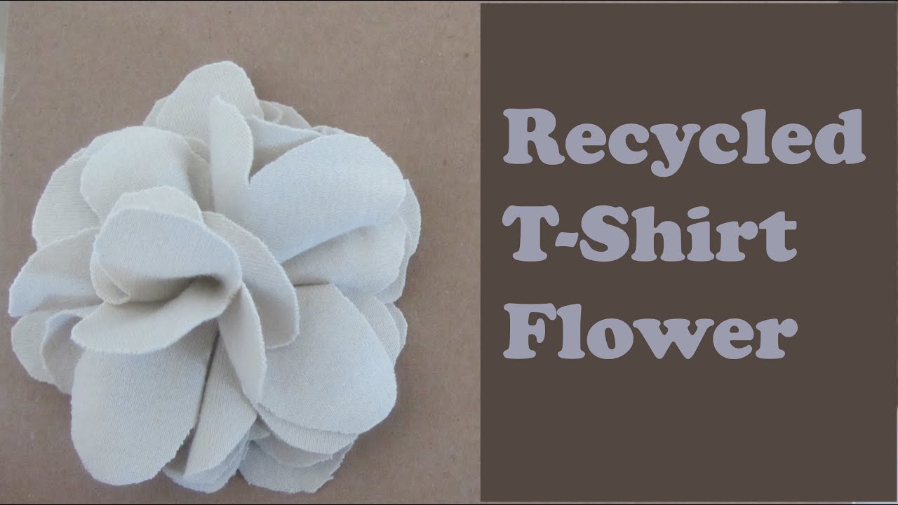 Recycled T-Shirt Craft Tutorial ...