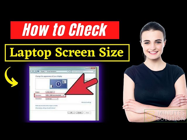 How to check laptop screen size 2024 | 5 Minute solution class=
