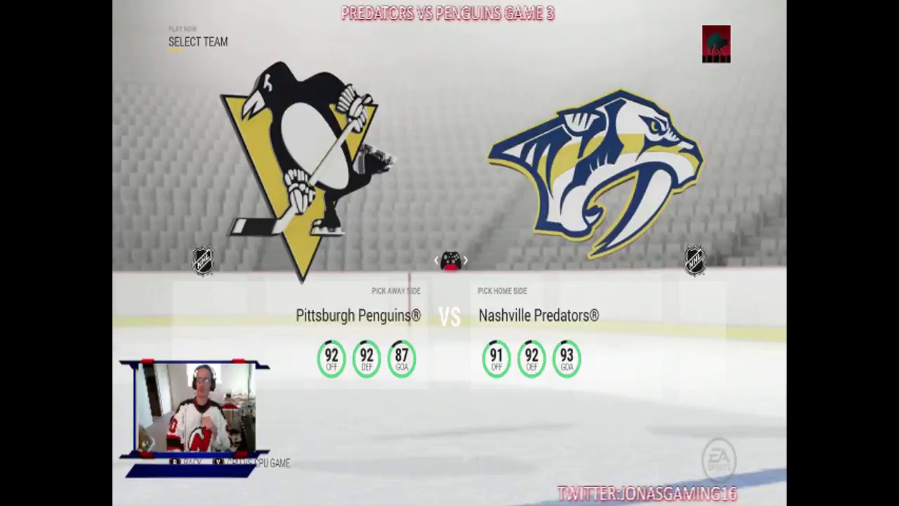 PREDATORS VS PENGUINS PLAYOFF PREDICTION 3 - YouTube