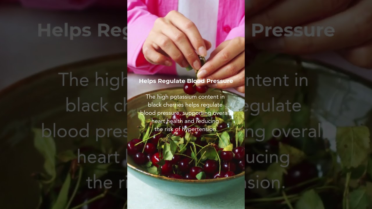 2 Black Cherries Heart Health