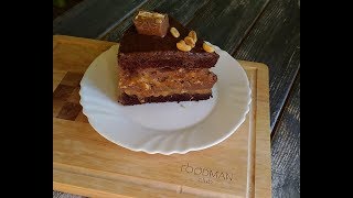 Торт "Сникерс": рецепт от Foodman.club Торт "Сникерс": рецепт от Foodman.club