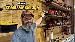 Leaking Bar Oil and Chainsaw Storage Solved