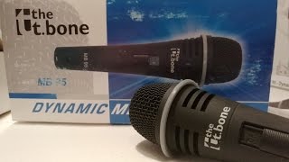 Tbone - Mb 95 Dynamic Super Cardioid Microphone Unboxing