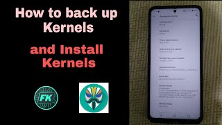 How to back up kernel and install kernels - Tagalog Tutorial