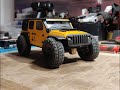 Axial Scx24 Jeep - Delirium 3D LCG chassis - Just a test on my Orlandoo 1/32 indoor course
