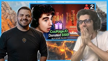 REACTIONING TO COURAGE GIFTING ME MY FIRST HEIRLOOM!!!