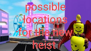 Roblox mad city - possible location for the new heist