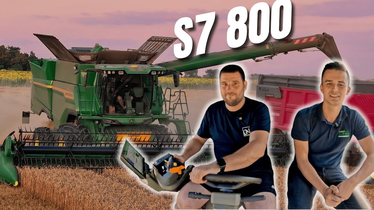 JOHN DEERE S7 800 : Une nouvelle ère pour la moisson 🤠💪🏻 