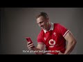 Cyflwyno'r Crys. Connected by Vodafone - George North | WRU TV