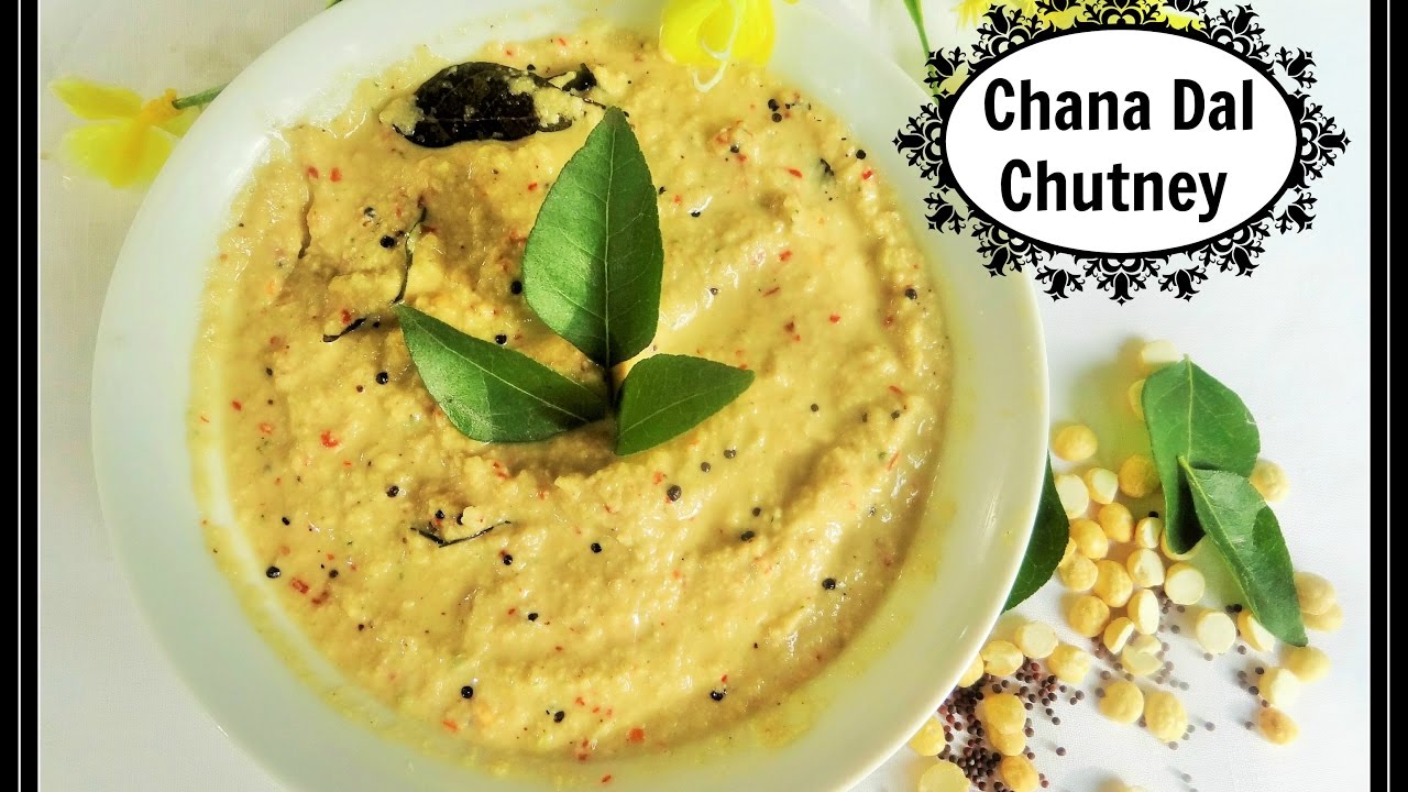 Roasted Chana Dal Chutney Recipe चना दाल चटनी l Chutney for South