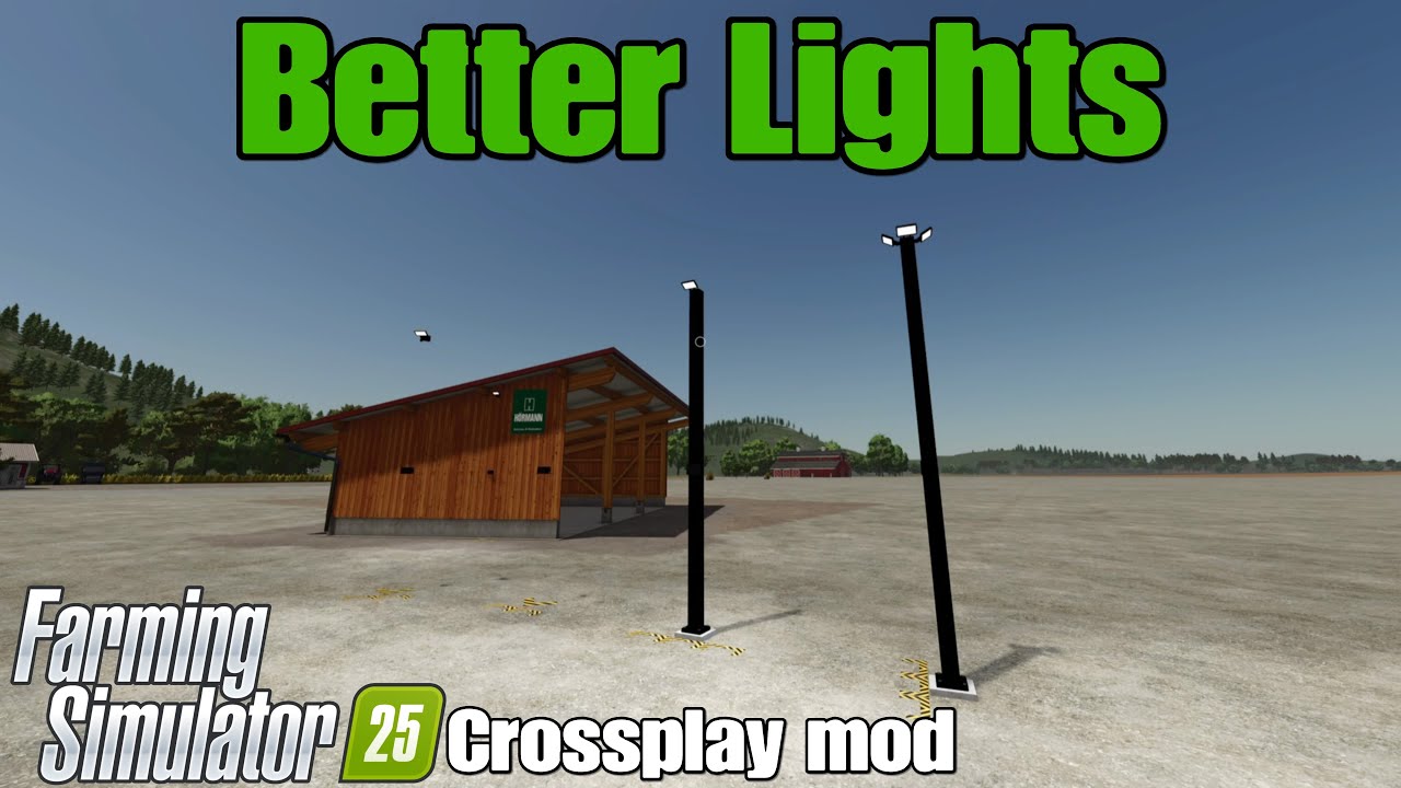 Fs25 Light Rack Better Lights / FS25 crossplay mod - YouTube