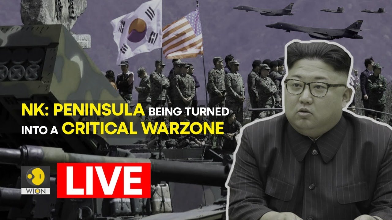 ⁣US News live: North Korea warns of 'toughest reaction' after US, South Korea hold joint dr