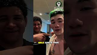 ALEX POATAN ZOMBA DE MELK COSTA APÓS DERROTA CONTRA ALLEN!!! #ufc #mma #luta #alexpereira #poatan