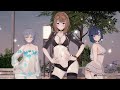 【MMD/ぶいすぽ】HUNTRIX - ’Golden’【夜乃くろむ、紡木こかげ、千燈ゆうひ】
