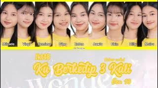 JKT48 - Berkedip 3 Kali (Gen 13 Version) | Color Coded Lyrics