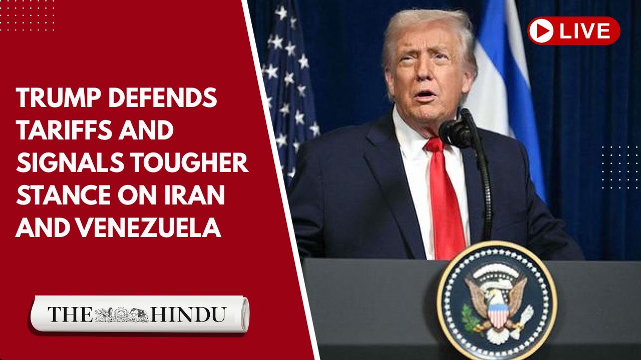 Donald Trump at Detroit Economic Club, signals tougher stance on Iran and Venezuela