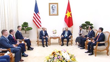 Thủ tướng Nguyễn Xuân Phúc tiếp Bộ trưởng Thương mại Hoa Kỳ