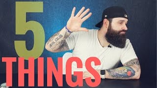 5 things I wish I knew back then | Beginner Beard Tips