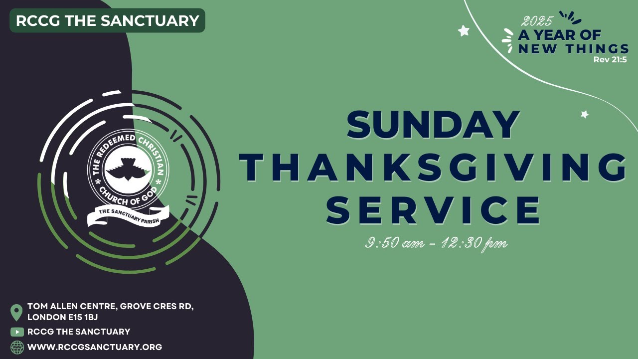 Sunday Thanksgiving Service - 07.09.25