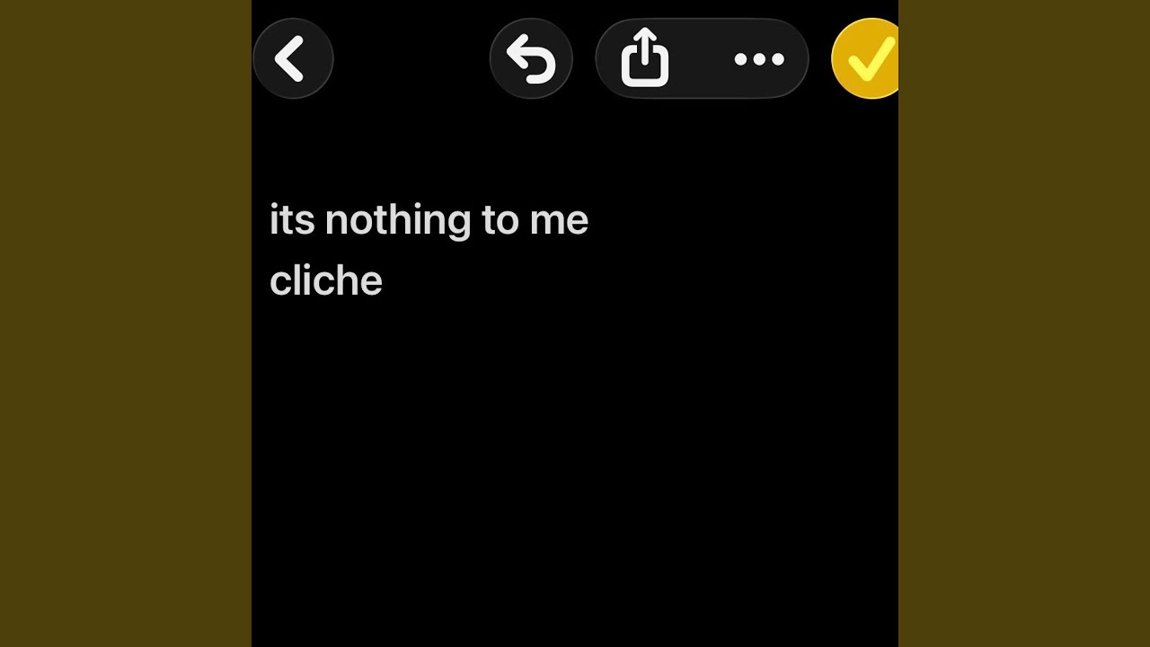 Watch Cliche on YouTube Watch Cliche on YouTube