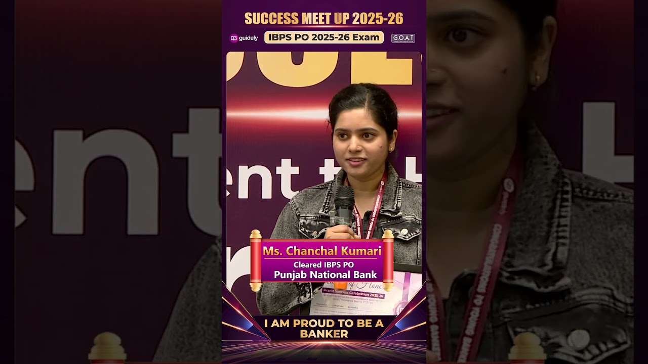 How Guidely Bundle PDF Course Helped Her Score High in IBPS PO Exam 