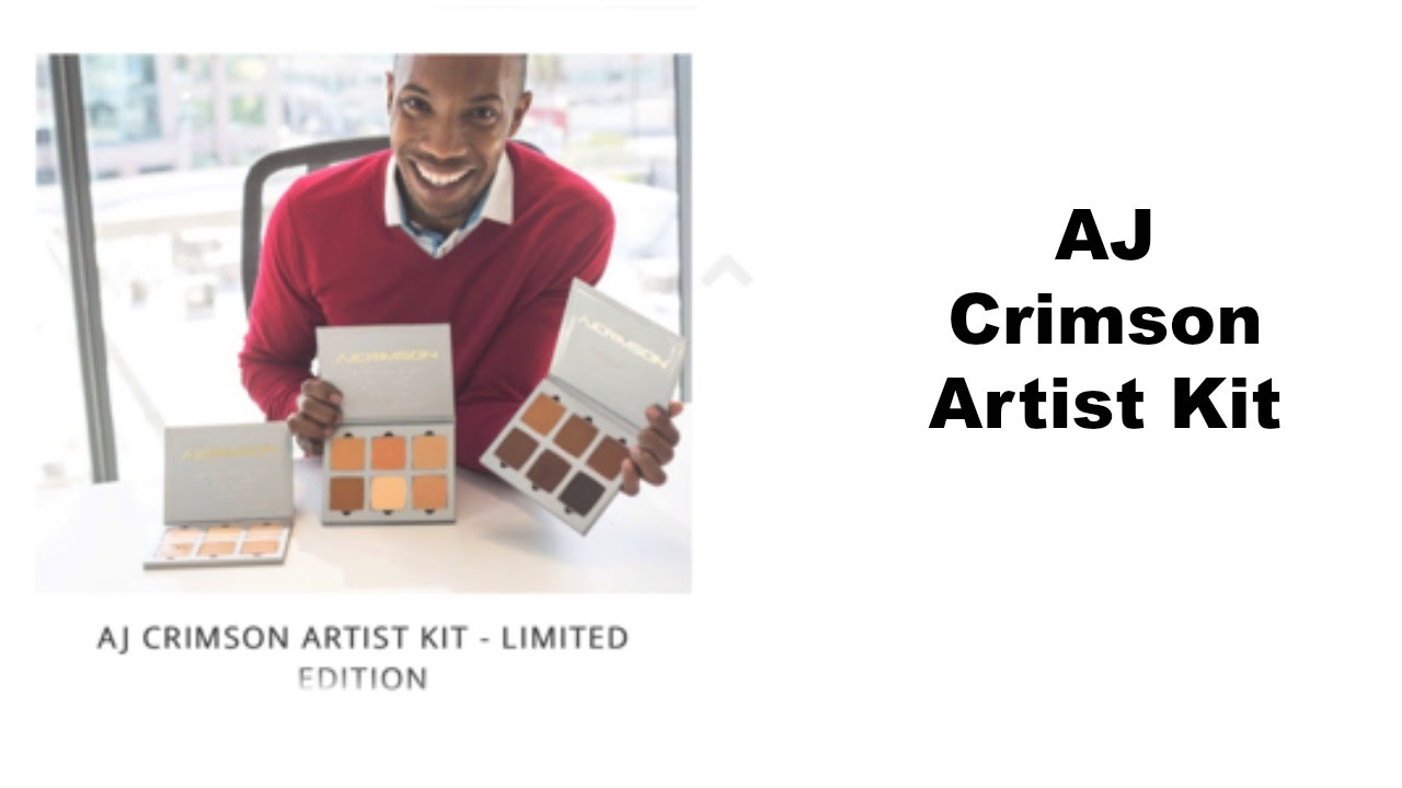 AJ Crimson Full Face using the Artist Kits