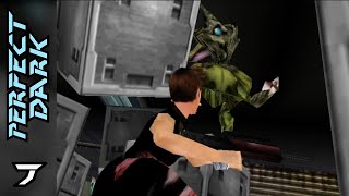 Perfect Dark (N64) Mission 7: Carrington Institute (Agent) screenshot 2