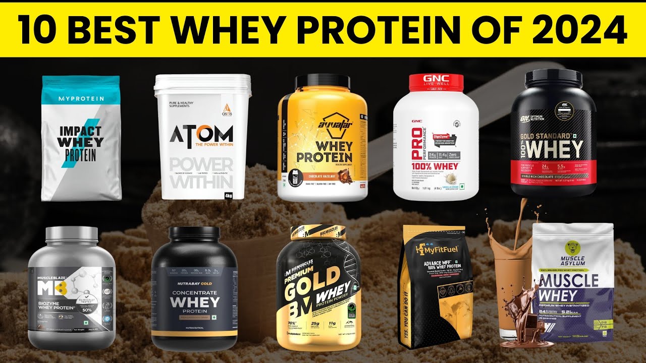 10 Best Whey Proteins in India in 2024 YouTube