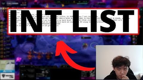 K3Soju Edits His Int List