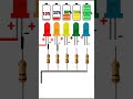 How to make a battery level indicator . #shorts #circuit #electric #battery #batterysaver