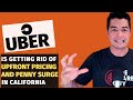 Uber Announces BIG News for Drivers in California!