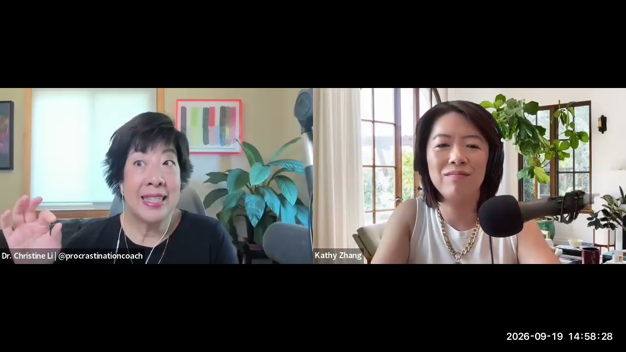 EP#304 - The Power of Presence: The 4R Framework for Intentional Life Choices - Dr. Luyi Kathy Zhang