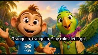 Tranquilo | Calm Down with Carlos & Maya 🐵🦜 | Bilingual SEL Song (English & Spanish)