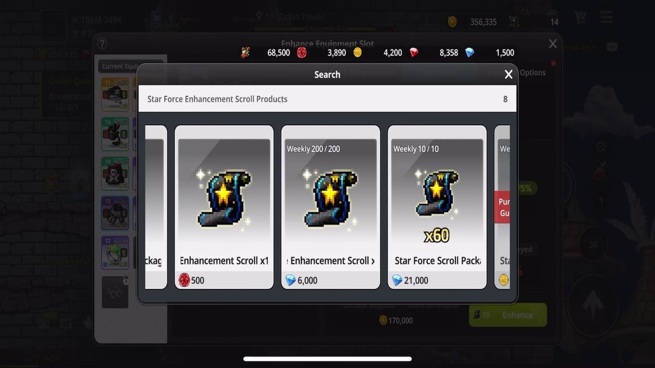 Some Starforce and Potential updates. Maplestory Idle (MapleIdle) [38]