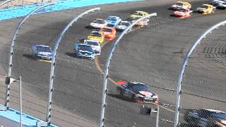 Phoenix International Raceway NASCAR Restart After Crash