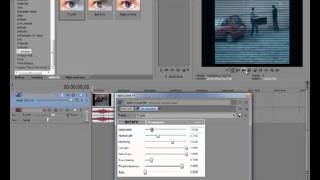 How to make spy camera effect in sony vegas