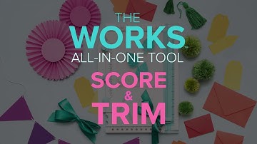 The Works All In One Tool Tutorial: Trimmer & Score Board