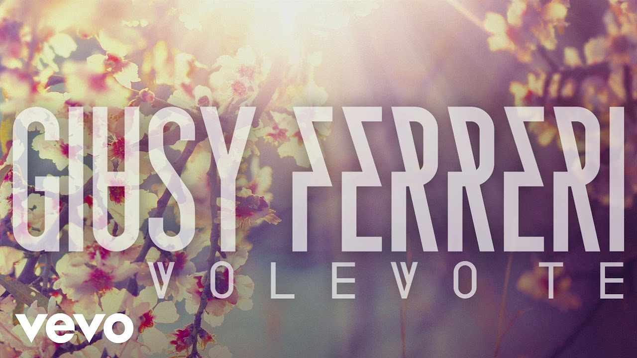 Giusy Ferreri   Volevo te Lyric Video