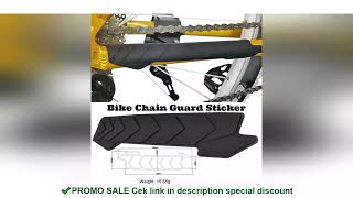 Silicone Bike Chain Sticker Bicycle Frame Protector Chain Guard Sticker Frame Guard Scratch Resistan
