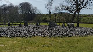 6000 years old Temple wood standing stones, Kilmatin Glen, Scotland 