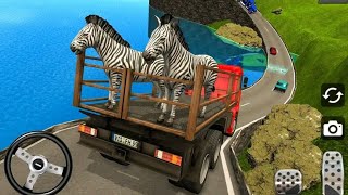 Mobil Balap Kartun Pengangkut Hewan Kuda Dan Anjing Polisi screenshot 1