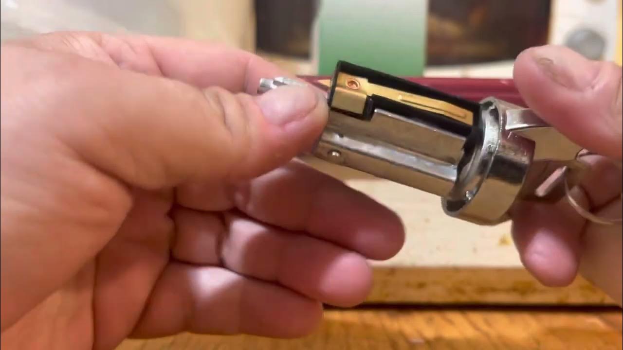How to replace ignition lock with no keys on a 1988 Ford F250 YouTube
